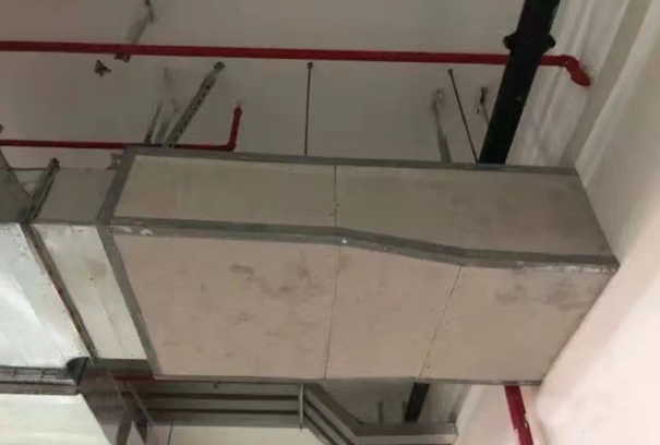 防火閥兩側2米范圍內的風管防火保護措施怎么做？